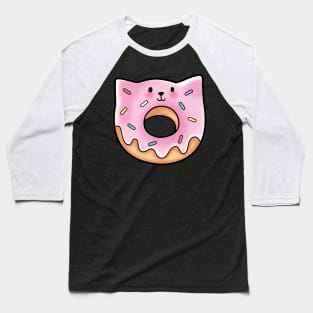 Donut Cat Baseball T-Shirt